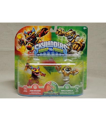 Skylanders Swap Force - Lava Bart Eruptor - Figurine Neuve Sous Blister