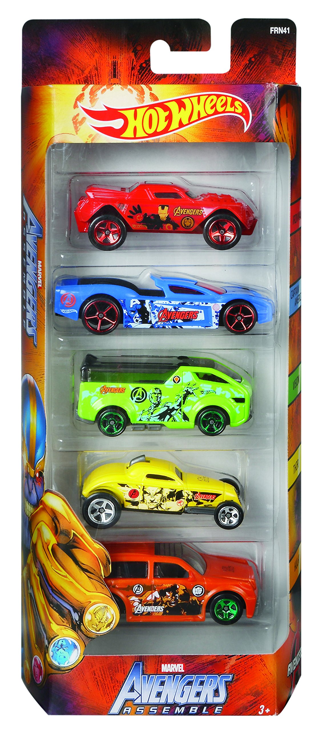 avengers car set