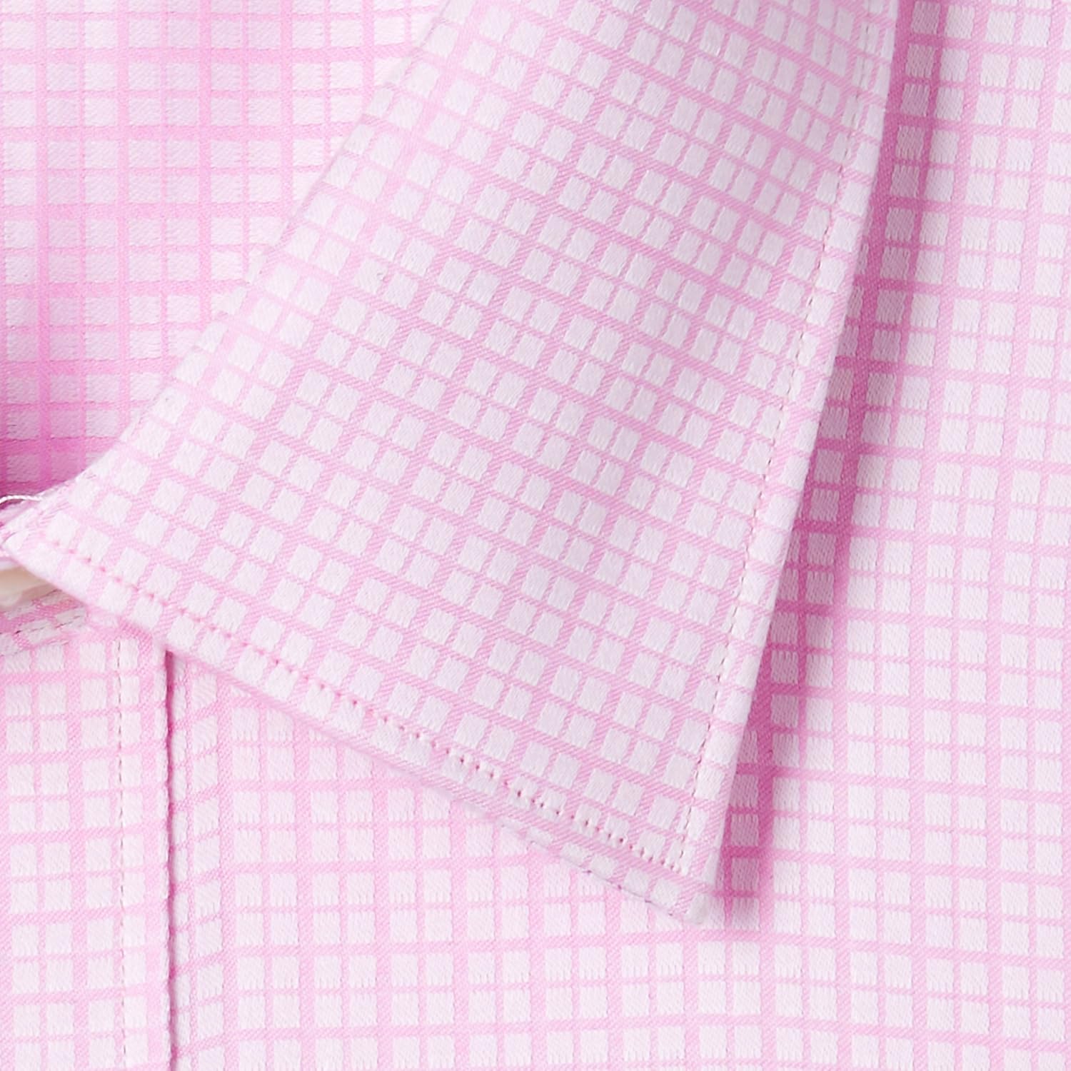 raymond men's solid regular fit cotton formal shirt