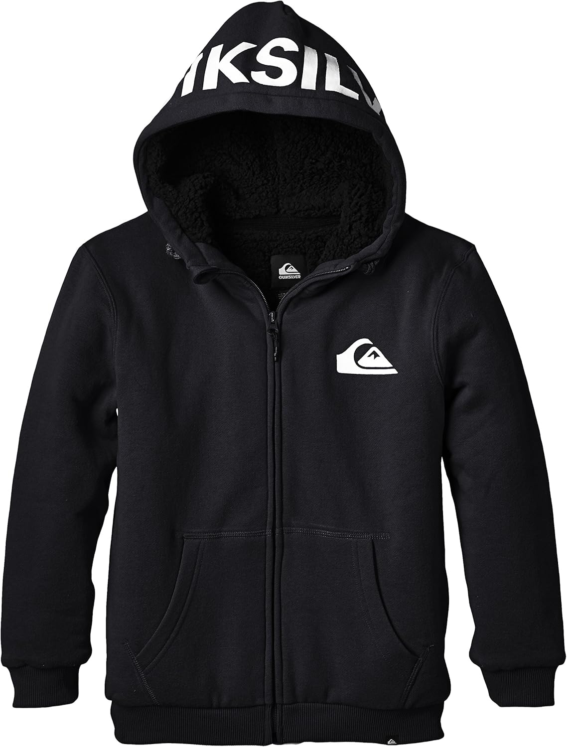 Quiksilver Boy's Sherpa Best Wave Hoodie Quiksilver Amazon.co.uk Clothing