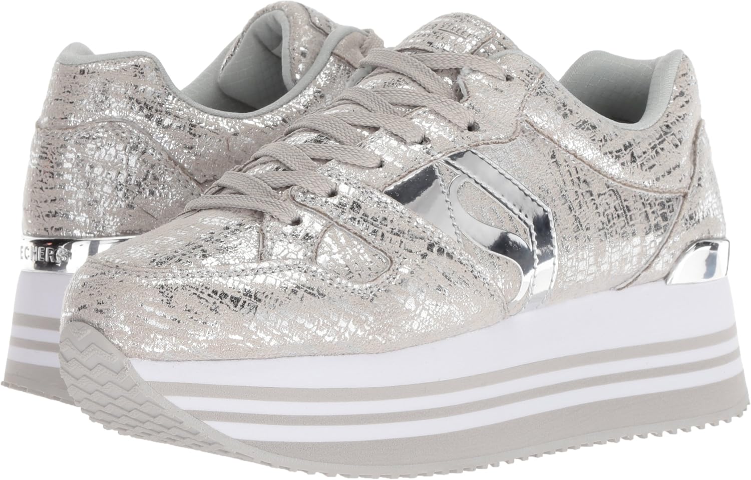 skechers high rise sneakers