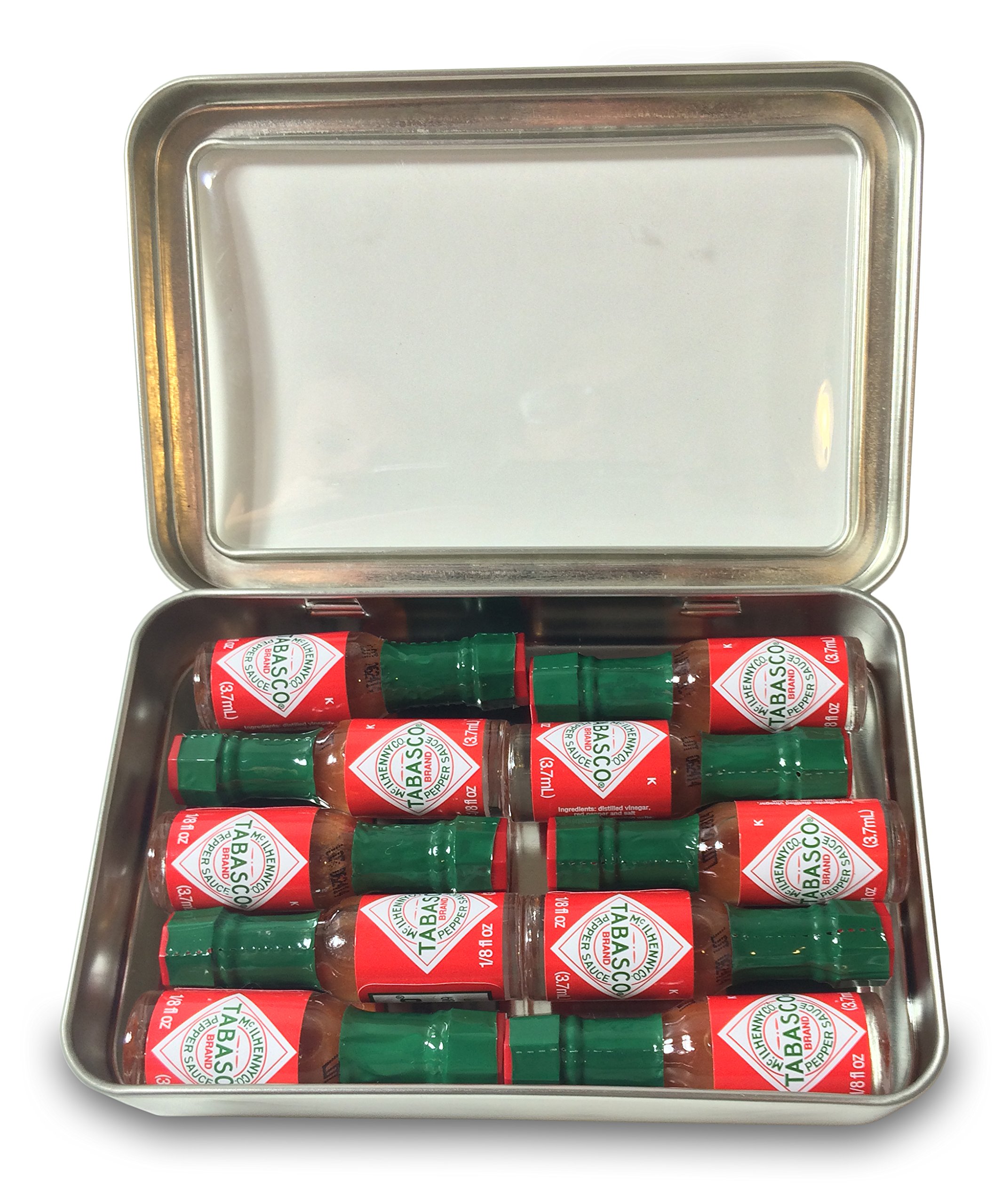 Tabasco Sauce, Miniature Bottles in Metal Gift Tin, Original Flavor