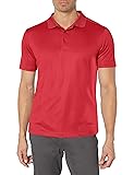Clique Men's Ice Pique Polo, Red, X-Large