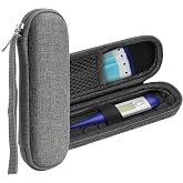 TOCCOOL Oral Thermometer Case &amp; Digital Oral Temperature Bag, Sturdy Storage Box Compatible with Boncare/Rongfeng/iProv&egrave;n(EVA, Earthquake Protection, Only Case)