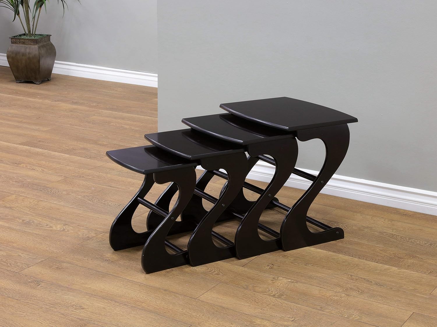 Frenchi Home Furnishing Nesting Tables (Set of 4) …: Furniture & Decor