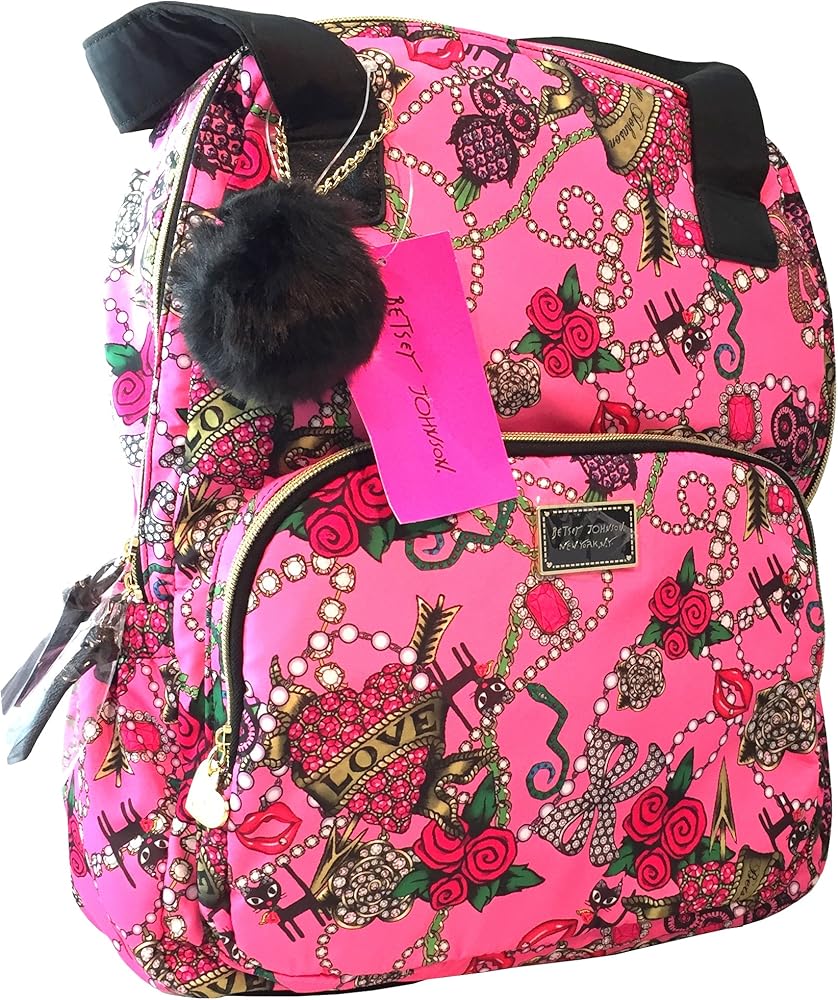 women betsey johnson backpack