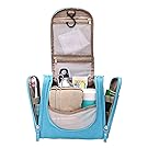 Magictodoor Toiletry Bag Travel Cosmetic Bag Bathroom Case with a Hook, Black