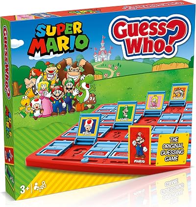 Winning Moves Super Mario Guess Who? Board Game - 2 Players Ages 3+