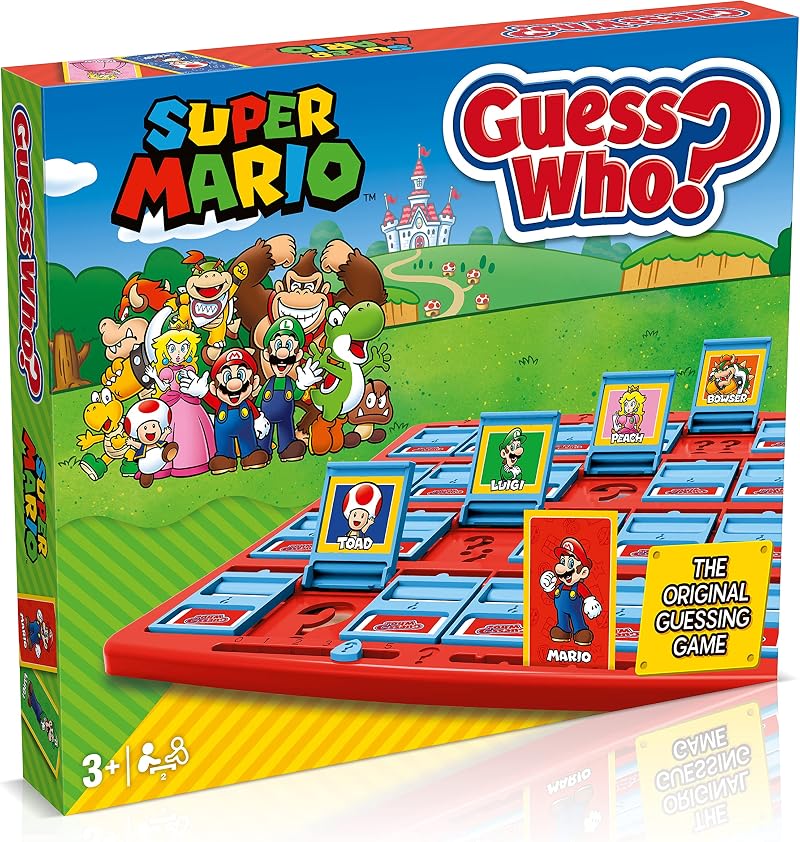 Winning Moves Super Mario Guess Who? Board Game - 2 Players Ages 3+
