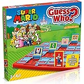 Winning Moves Super Mario Guess Who? Board Game, Play with Classic Nintendo Characters Including Mario, Luigi, Peach, Bowser,