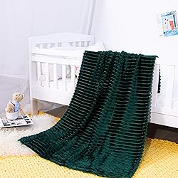 NTBAY Flannel Fuzzy Toddler Blanket, Fluffy Warm