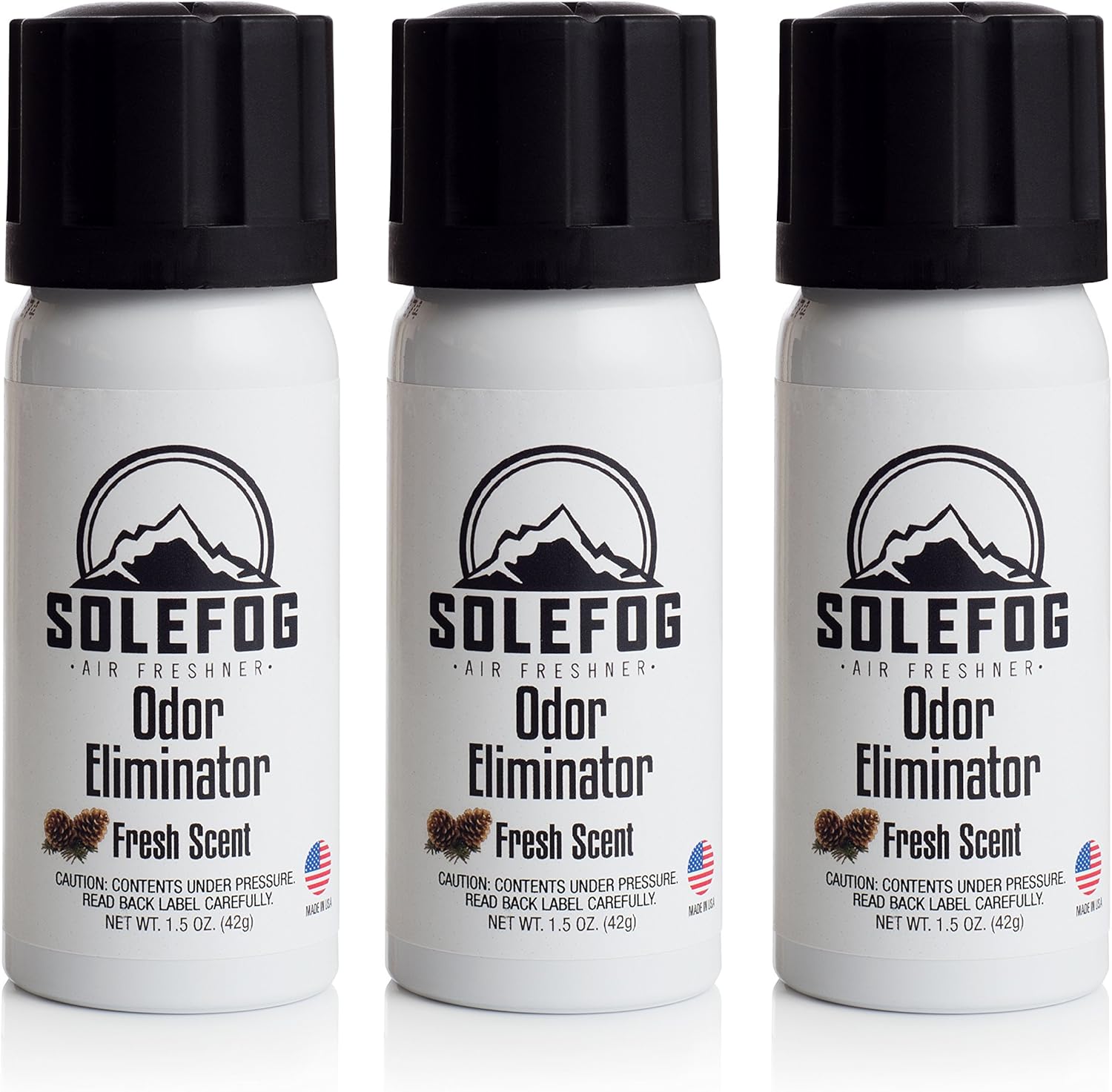 SoleFog Shoe Odor Eliminator Spray, Fresh