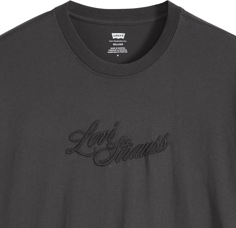 Maglietta da Uomo SS Relaxed Fit Tee (Confezione da 1), Levi Strauss 2 Phantom, L