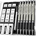 Four Candies Metal Mechanical Pencil Set - 6PCS 0.9mm Art Mechanical Pencils & 360PCS HB Lead Refills & 3PCS Erasers & 9PCS Eraser Refills, Drawing Mechanical Pencils for Writing, Sketching -With Case