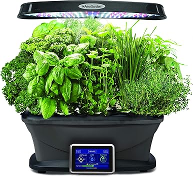 AeroGarden Bounty jardín Interior, Negro: Amazon.es: Jardín