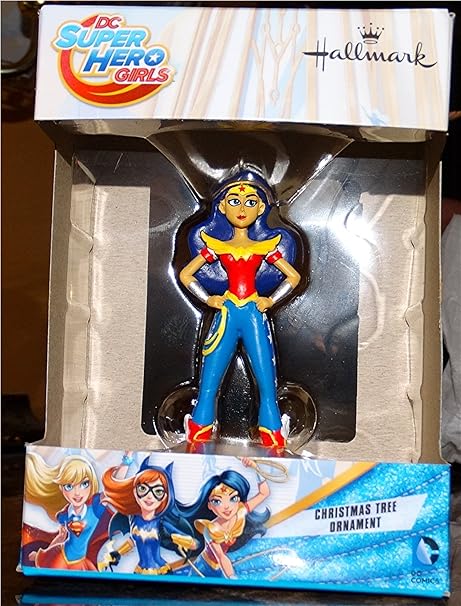 Amazon Co Jp ホールマークsuperwomanクリスマスツリーオーナメント Dcスーパーヒーローガールズsuperwomanオーナメント ホーム キッチン