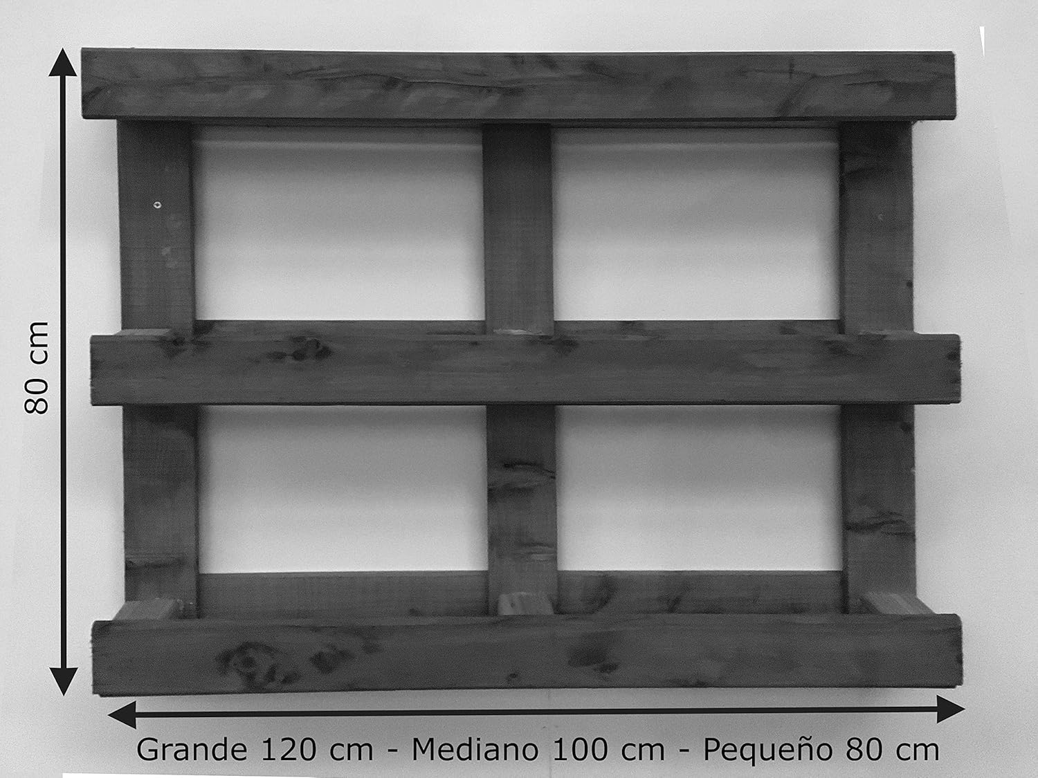 AD servicios Huerto Urbano Vertical Estilo Palet de Madera tratada ...