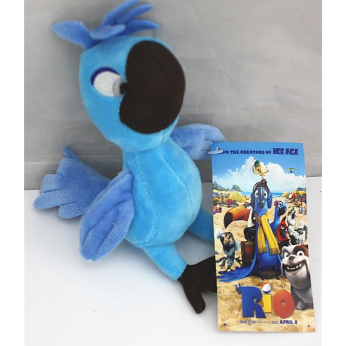 Buy Rio 2 Blue Sky Character Bia Baby Macaw Parrot Plush Doll Stuffed Animal 5 Online At Desertcart Bermuda