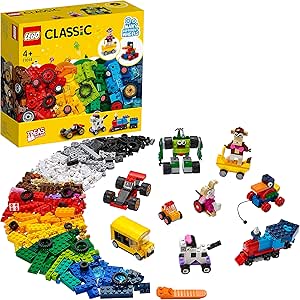 LEGO 11014 Classic Ladrillos y Ruedas Juego de construcción ...