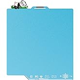 BIQU CryoGrip Pro Frostbite Cold Build Plate for Bambu-Lab 3D Printers | X2D P2S P1S P1P X1C X1E A1, Super-Tack Spring Steel Sheet, 257x257mm, Room Temperature Printing, Double-sided, 1 Piece