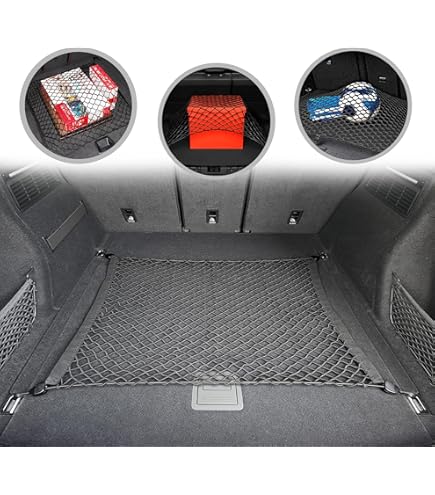 あっこページ Amazon.com: AndyGo Car Trunk Elastic Cargo Net Fit for Audi