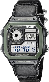 casio world time black