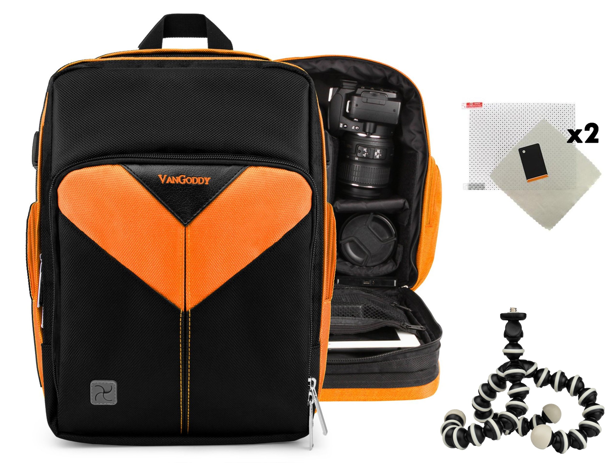 Sparta Adventure Backpack Bag for Sony Cyber Shot DSH H300, DSH H400, H200, HX10, HX200V, HX30, HX30