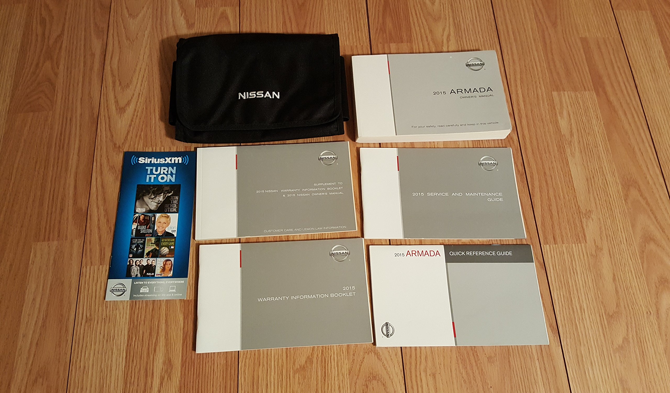 2015 Nissan Armada Owners Manual Guide Book Paperback – 2015