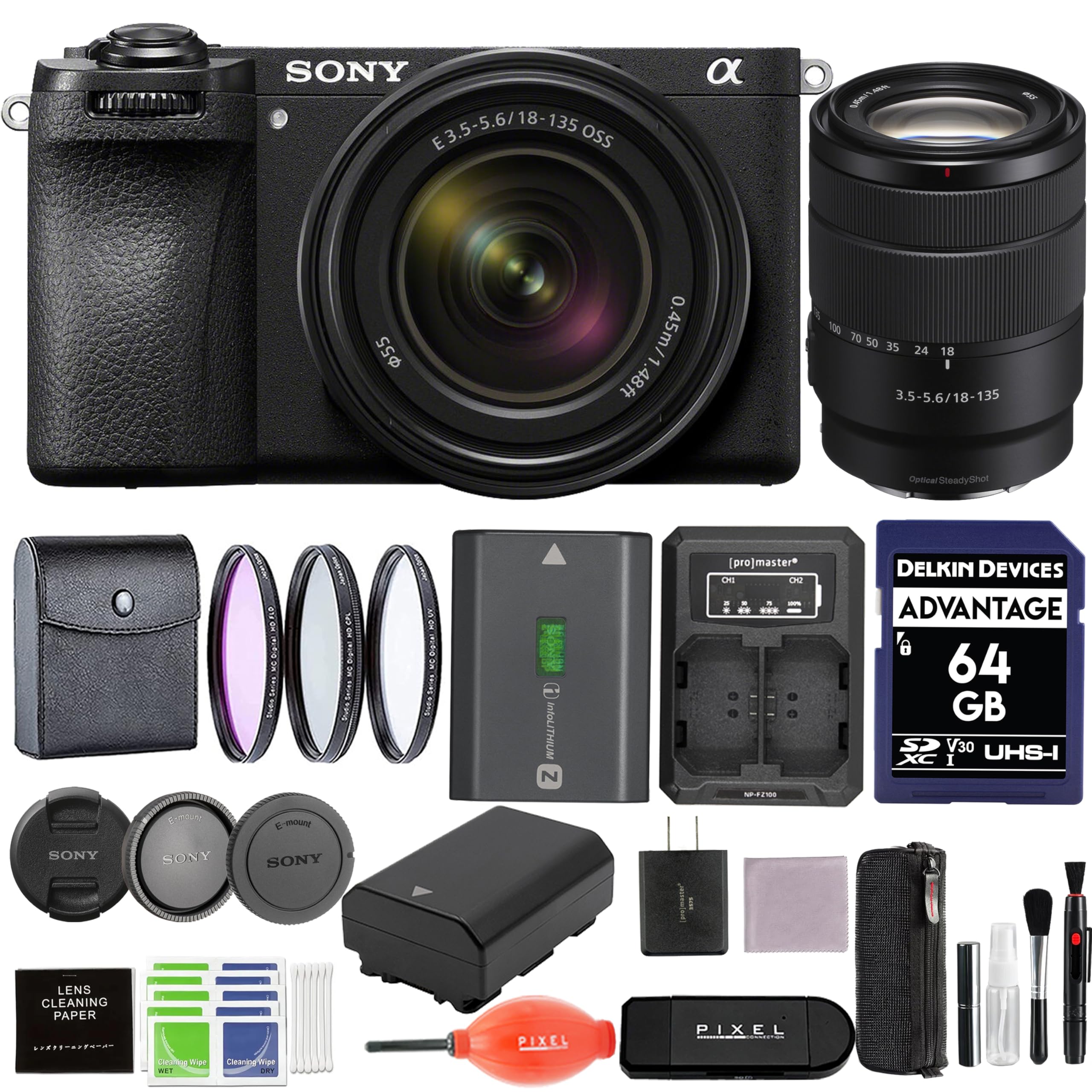 Sony Alpha a6700 Mirrorless Camera with 18-135mm