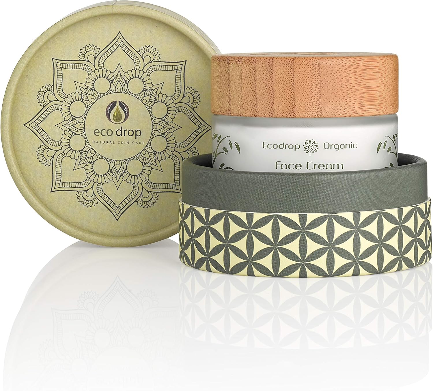 Ecodrop Organic Face Cream Advanced NonGreasy Daily Facial Cream For