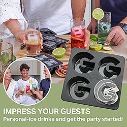 DRINKSPLINKS Silicone Ice Cube Mold Tray - Custom