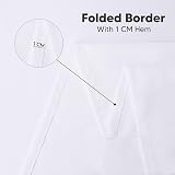 Utopia Kitchen Rectangle Tablecloth 150x300 cm Pack of 2 White view 5