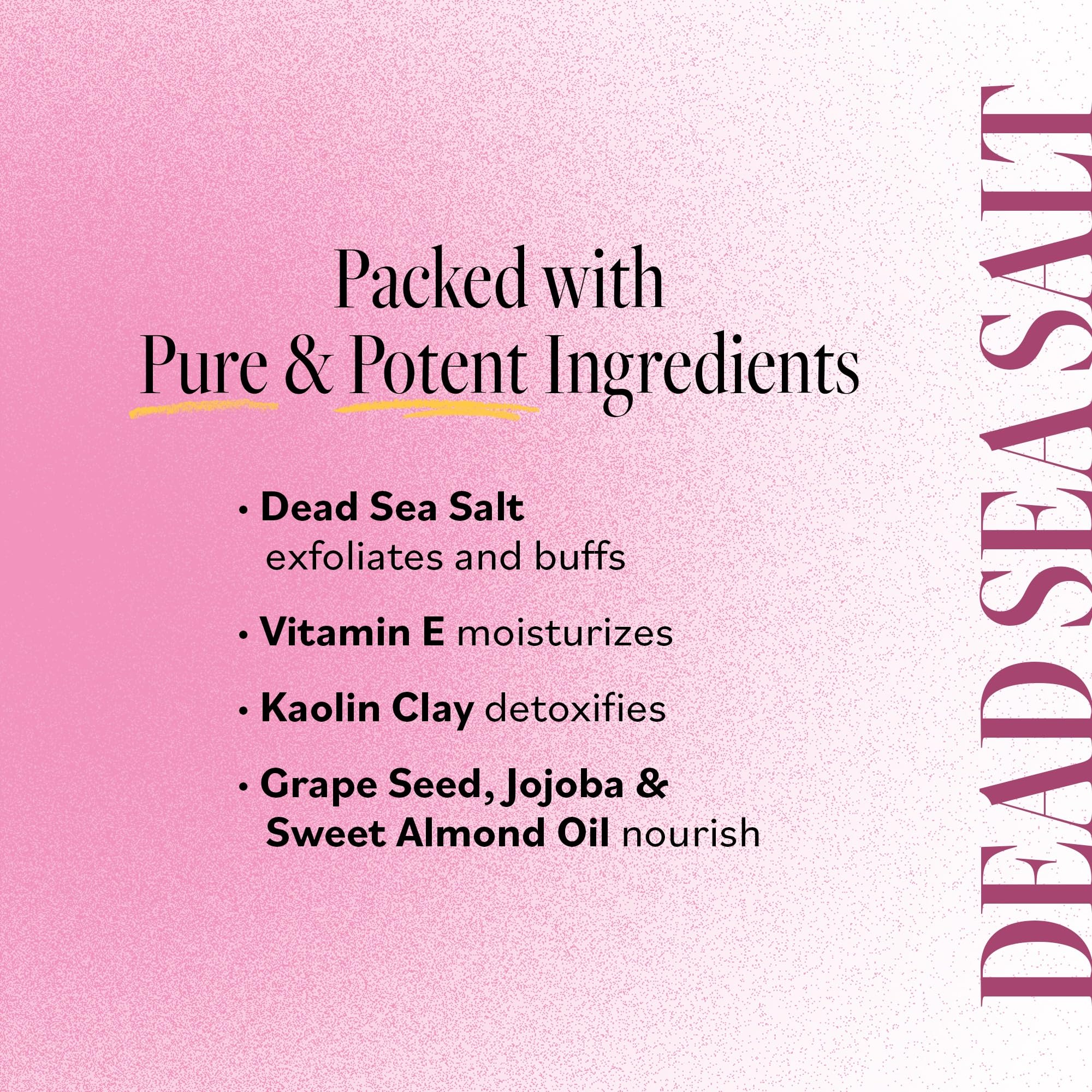 DERMA E Microdermabrasion Scrub with Dead Sea Salt & Citrus Essential Oils – Facial Exfoliating Scrub Smooths, Revitalizes and Renews – Ideal for Scars and Wrinkles, 2oz