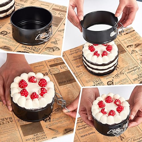 Inch Round Cake Pan Inches RFAQK Aluminum 6-Inches Round Cake Pans