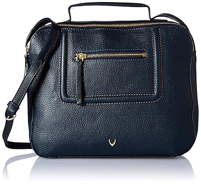 Hidesign Womens Sling Bag (Blue)