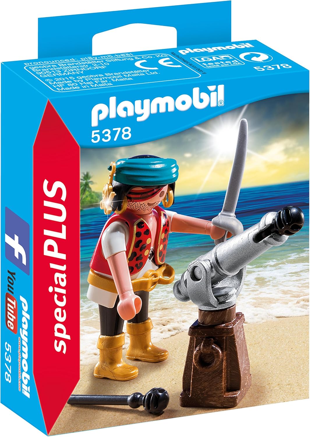 PLAYMOBIL Pirate with Cannon