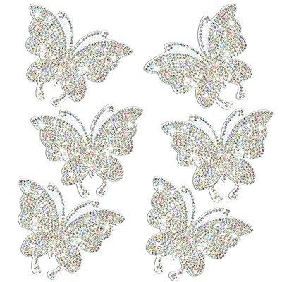 Buy 6 Pieces Bling Rhinestone Butterfly Decals Adhesive Butterfly Car Stickers Butterfly Crystal Car Stickers Butterfly Bling Car Window Stickers For Car Bumper Window Laptops Decoration Delicate Color Online In Turkey B0923ss5y4