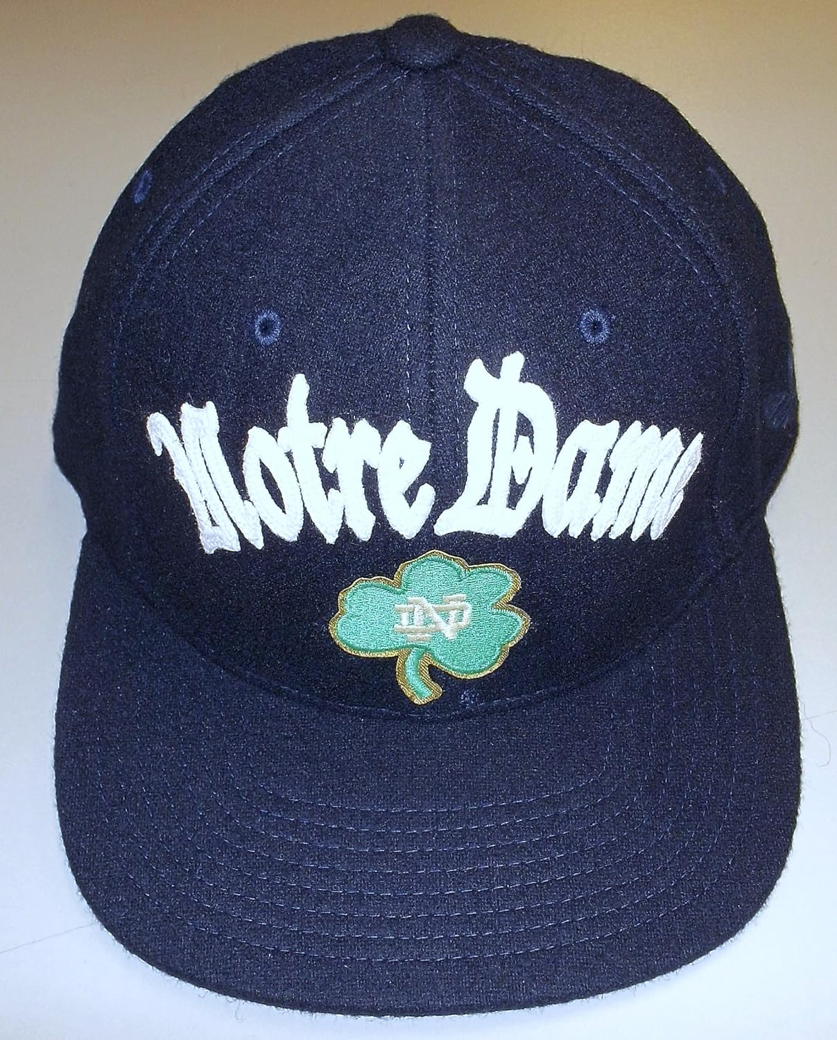 notre dame visor cap