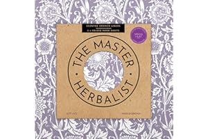 The Master Herbalist Lilac Scented Drawer Liners in a Purple William Morris Design | Pack of 5 Folded Sheets | Contains Essential Oils | Made in The UK.