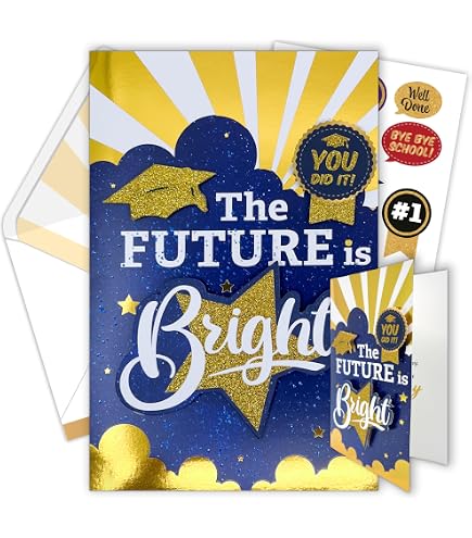 Sweetzer & Orange Bright Future Grußkarte | Motivationskarte Mit Positiver Botschaft