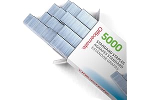 Officemate Standard Staples, 210 per Strip, 20 Sheets Capacity, 5,000 per Box (91900)
