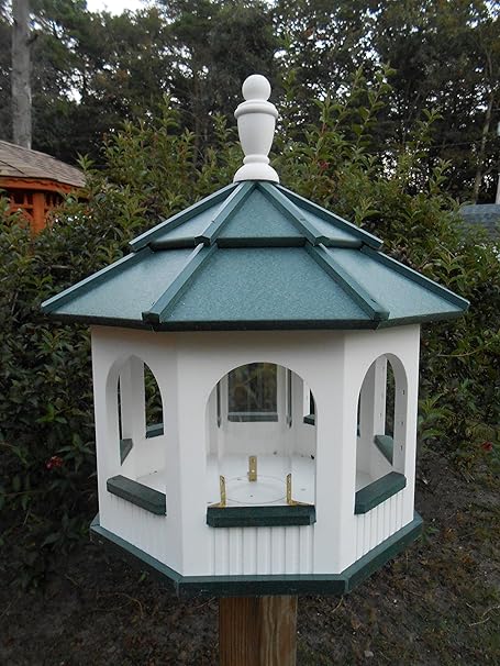 Amazon Com Large Gazebo Vinyl Bird Feeder Amish Homemade