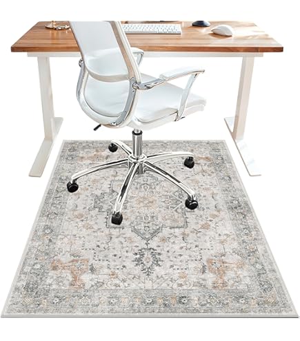 Hardwood Floor Protector Area Rug For Desk Chair Hardwood Floors