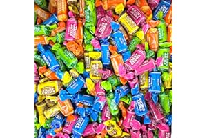 SNEAKY MANGO Assorted Tootsie Fruit Chews 1 Pound Bulk Candy Bag Individually Wrapped Taffy Candies - Approx. 67 Pieces in each Bag!
