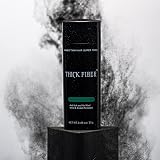 THICK FIBER Hair Fibres 25g Black - Hair Loss Concealer for Women & Men view 2