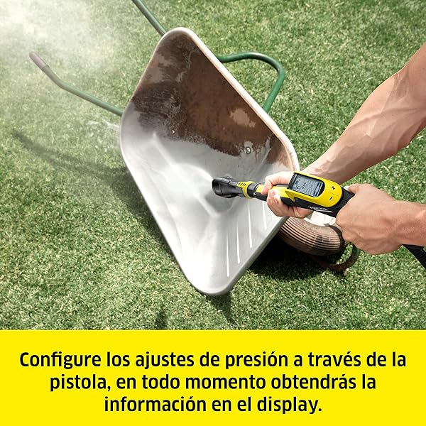 Krcher Hidrolimpiadora de alta presin K 5 Premium Smart Control Home Con conexin Bluetooth App solucin poderosa de limpieza 145 bar 2 100W 500 Lh