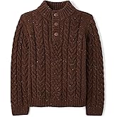 Gymboree Boys and Toddler Mock Neck Cable Knit Sweater