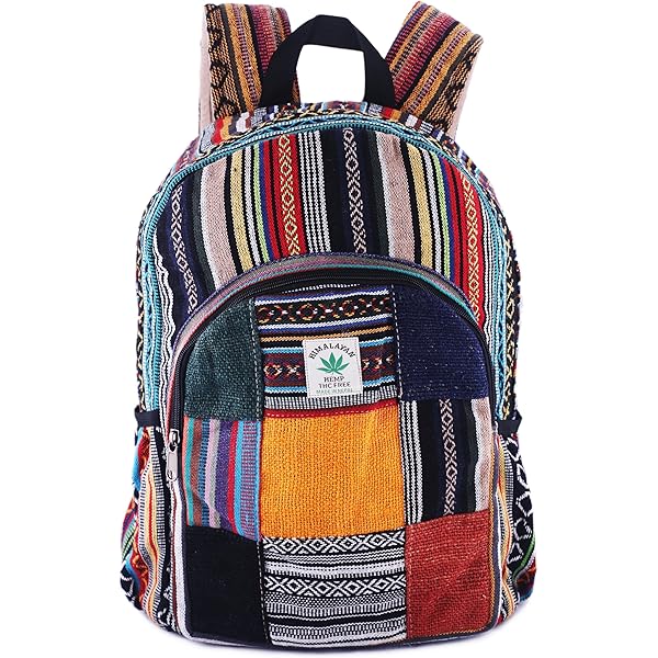 Amazon.com | Unique design Multi Zippered Himalaya Hemp Hippie