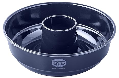 Dr. Oetker Frankfurter Kranz Ø 26 cm, Kranzform mit Quarz-Emaille-Versiegelung, Backform der Serie Back-Liebe Emaille, Menge: