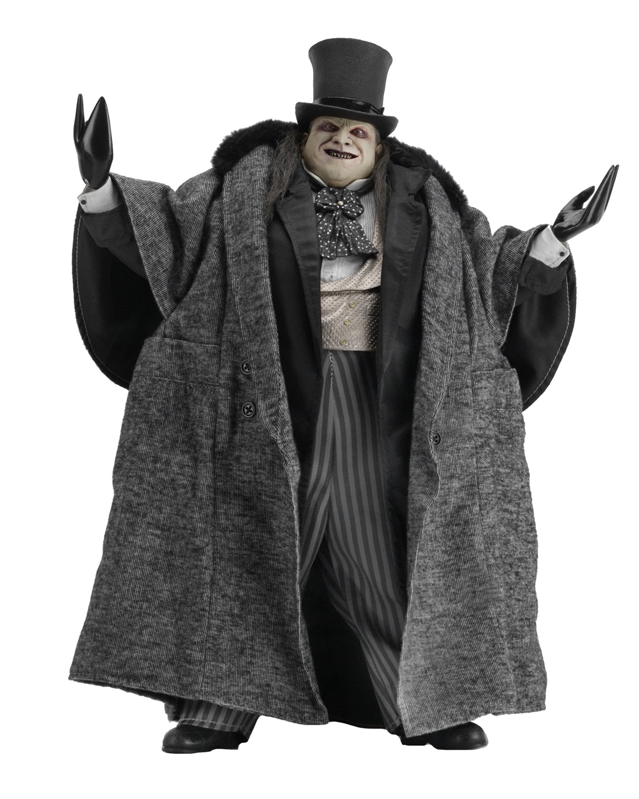 Figura de acción NECA Batman Returns Mayoral Penguin Devito (escala 1/4)